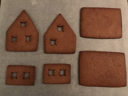 Gingerbread 3D huisje glutenvrij