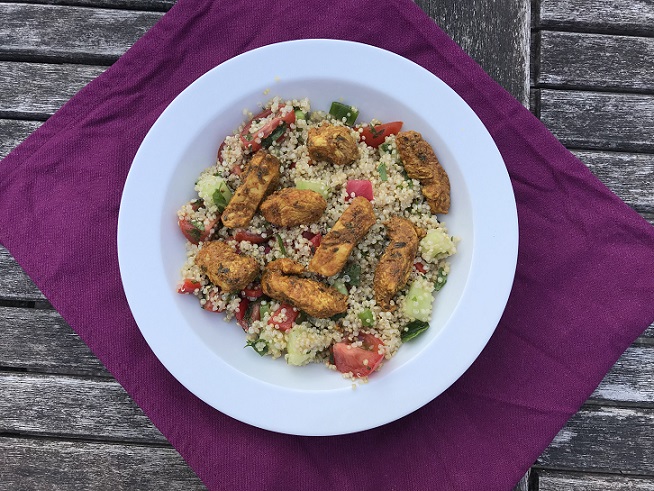 Tabouleh met kip