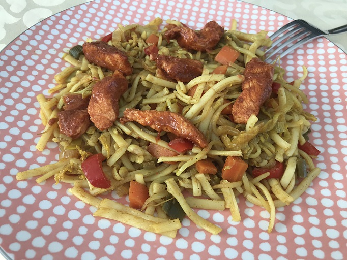 Bami speciaal, gewoon glutenvrij