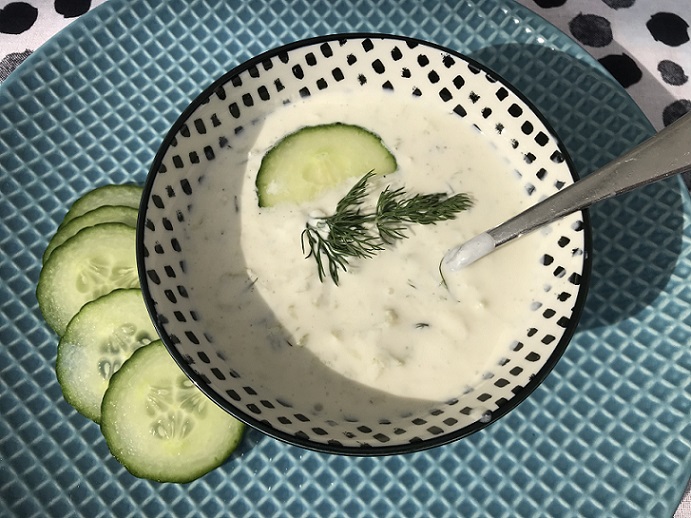 Lactosevrije tzatziki