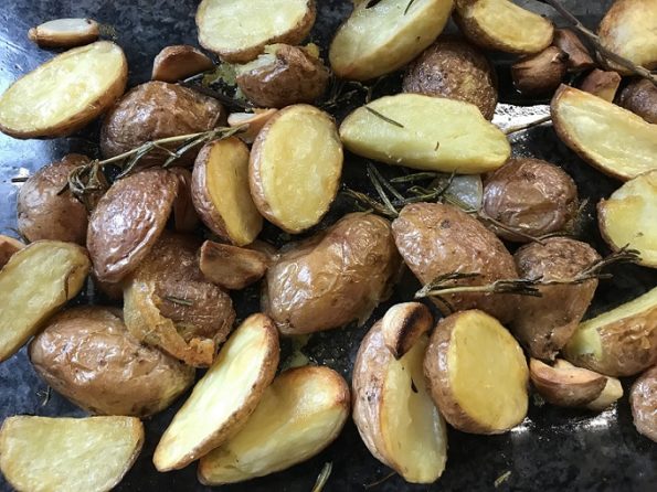 Roseval aardappeltjes uit de oven