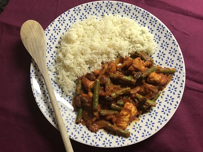 Maleisische kip, lekker gluten- en lactosevrij