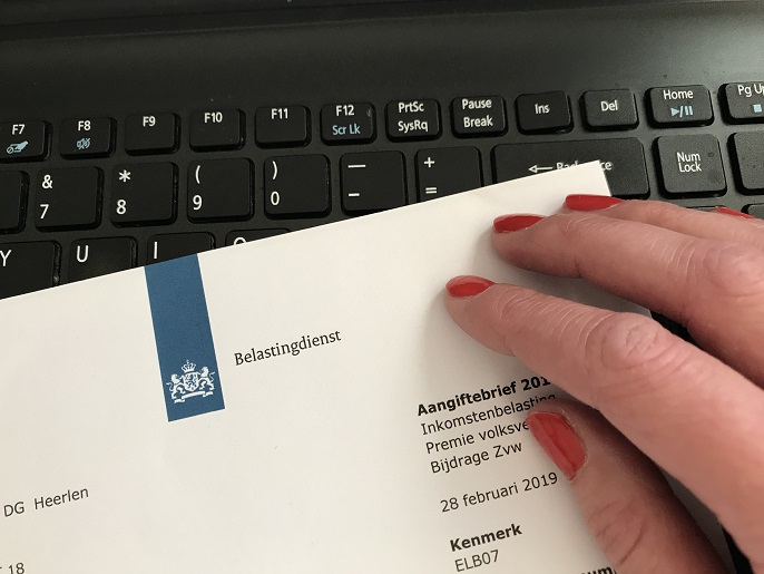 Belastingaangifte 2019, gluten- en lactosevrij dieet