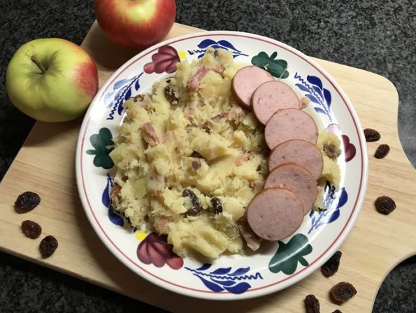 Stamppot zuurkool met appel