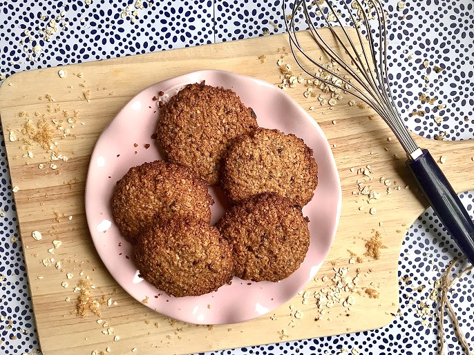 Chocolate chip havermoutkoekjes