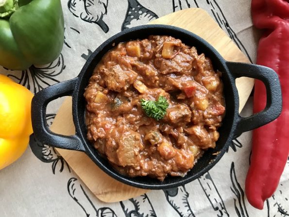 Hongaarse goulash met rundvlees