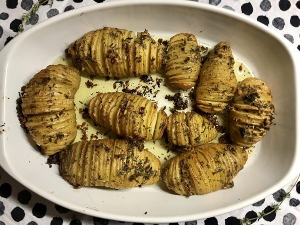 Hasselback aardappels