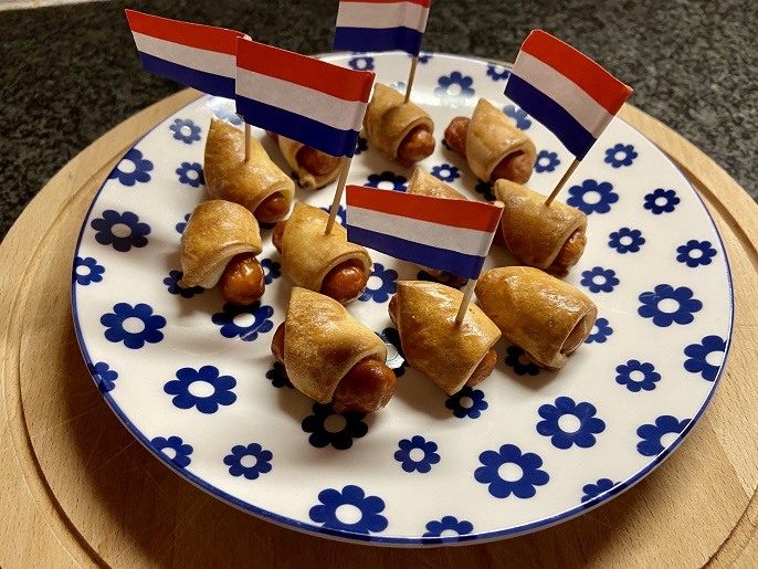 Knakworstjes in bladerdeeg glutenvrij