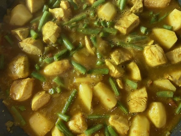 Surinaamse masala kip