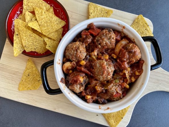 Mexicaanse gehaktballetjes