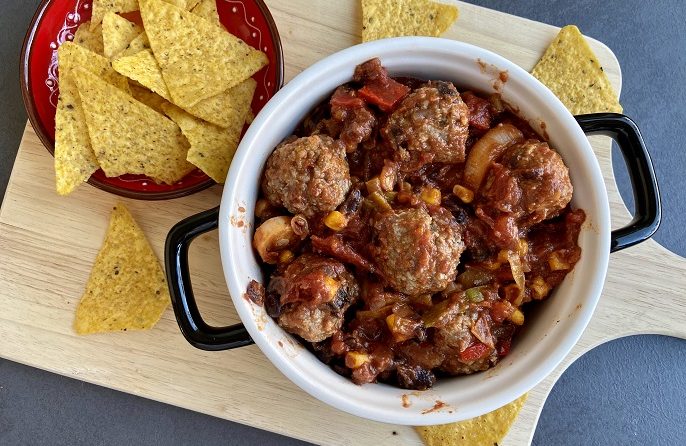 Mexicaanse gehaktballetjes