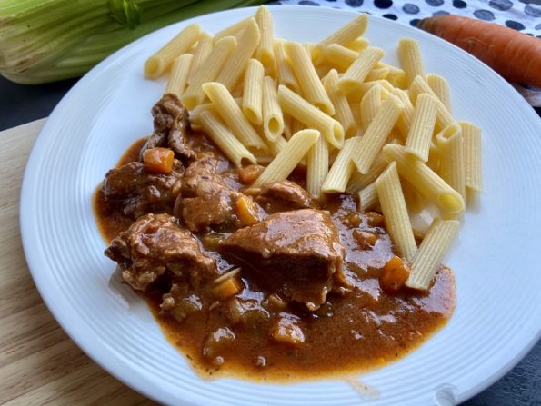 Italiaans stoofvlees uit de slowcooker