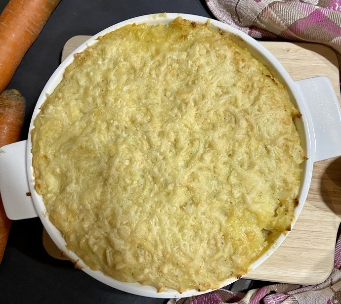 Hutspot ovenschotel met gehakt