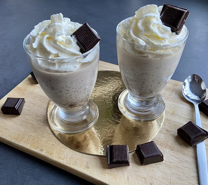 Stracciatella panna cotta glutenvrij