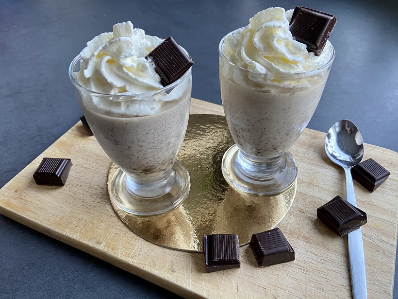 Stracciatella panna cotta glutenvrij