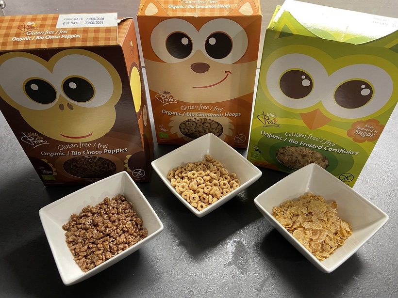 Rosies gluten free, biologische ontbijtgranen