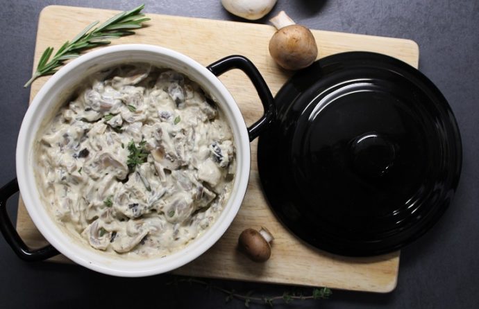 Paddenstoelenroomsaus