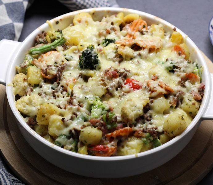 Hollandse krieltjes schotel met gehakt