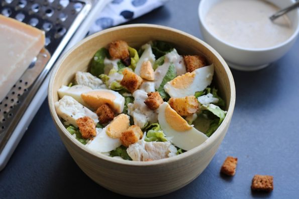 Caesarsalade glutenvrij