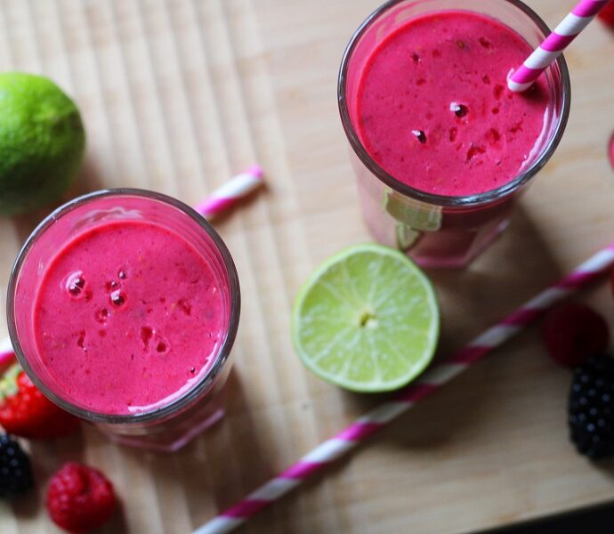 Zomerfruit smoothie