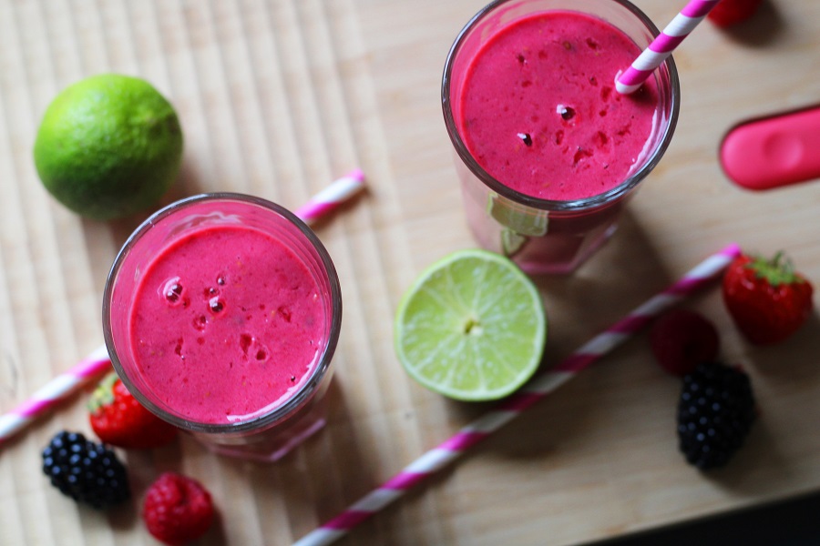 Zomerfruit smoothie