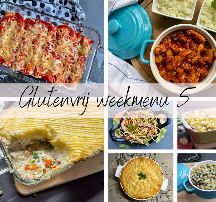 Glutenvrij weekmenu 2023-05