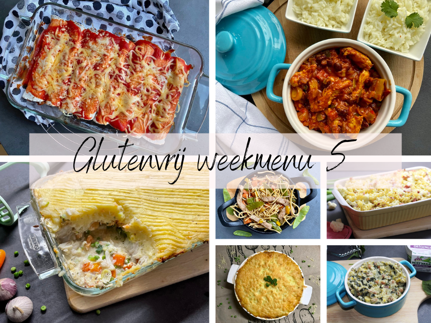 Glutenvrij weekmenu 2023-05