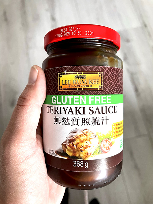 Ossenhaas teriyaki met Oosterse groente en witte rijst