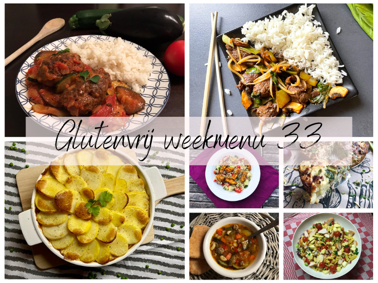Glutenvrij weekmenu 2023-33