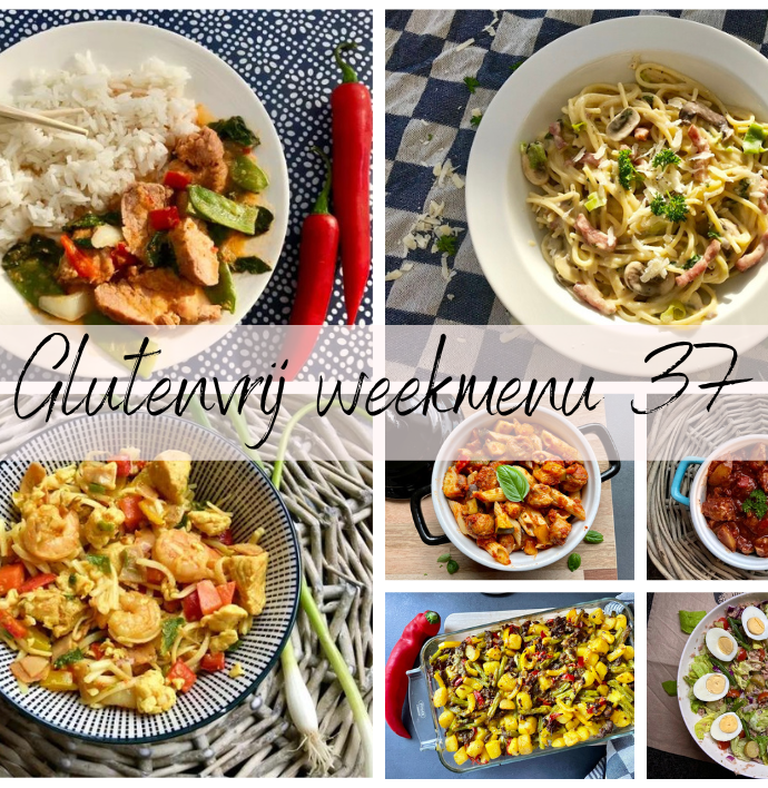 Glutenvrij weekmenu 2023-37