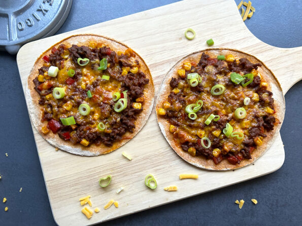 Tostada's met gehakt