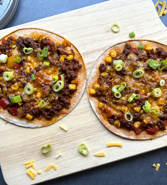 Tostada’s met gehakt