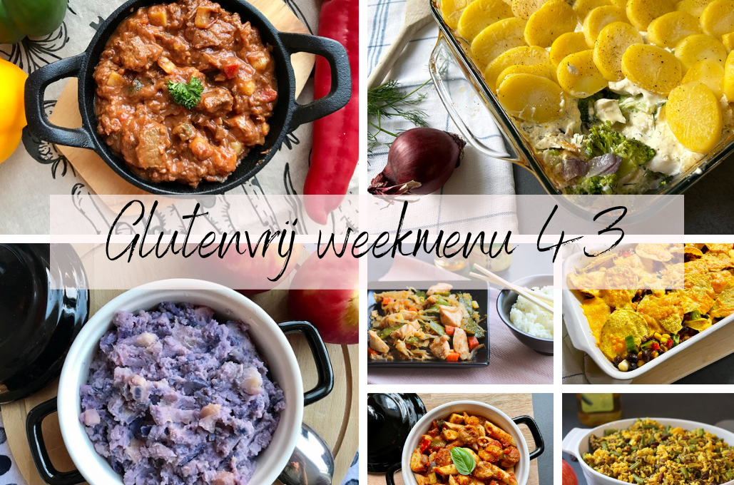 Glutenvrij weekmenu 2023-43